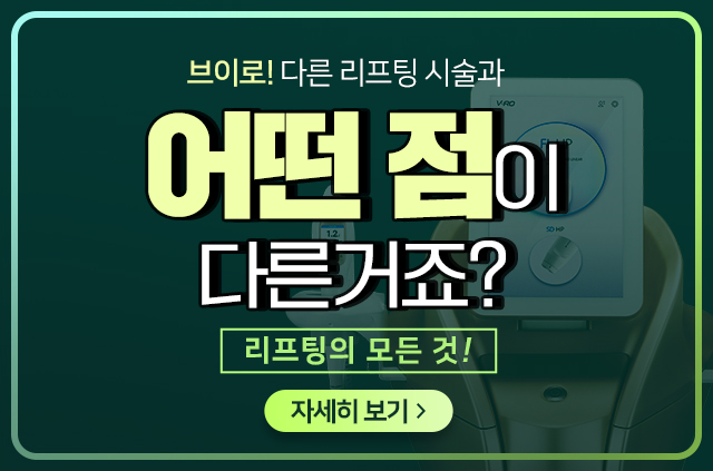 리프팅의 모든 것 브이로